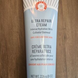 FAB First Aid Beauty Ultra Repair Cream 8 Oz NEW MSRP $48 1st Aid